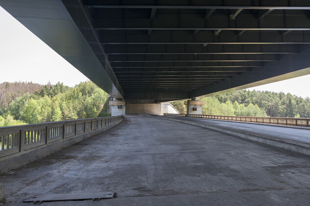 Vojslavický most, pohled od západu, stav před rekonstrukcí, 2019