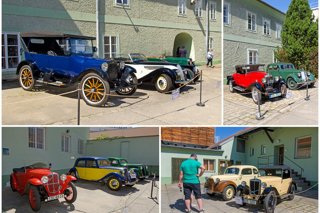 Veterány zapůjčil Veteran Car Club České Budějovice